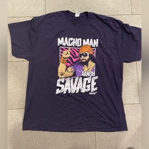 Randy Savage WWE pro wrestling crate men’s 2XL tshirt